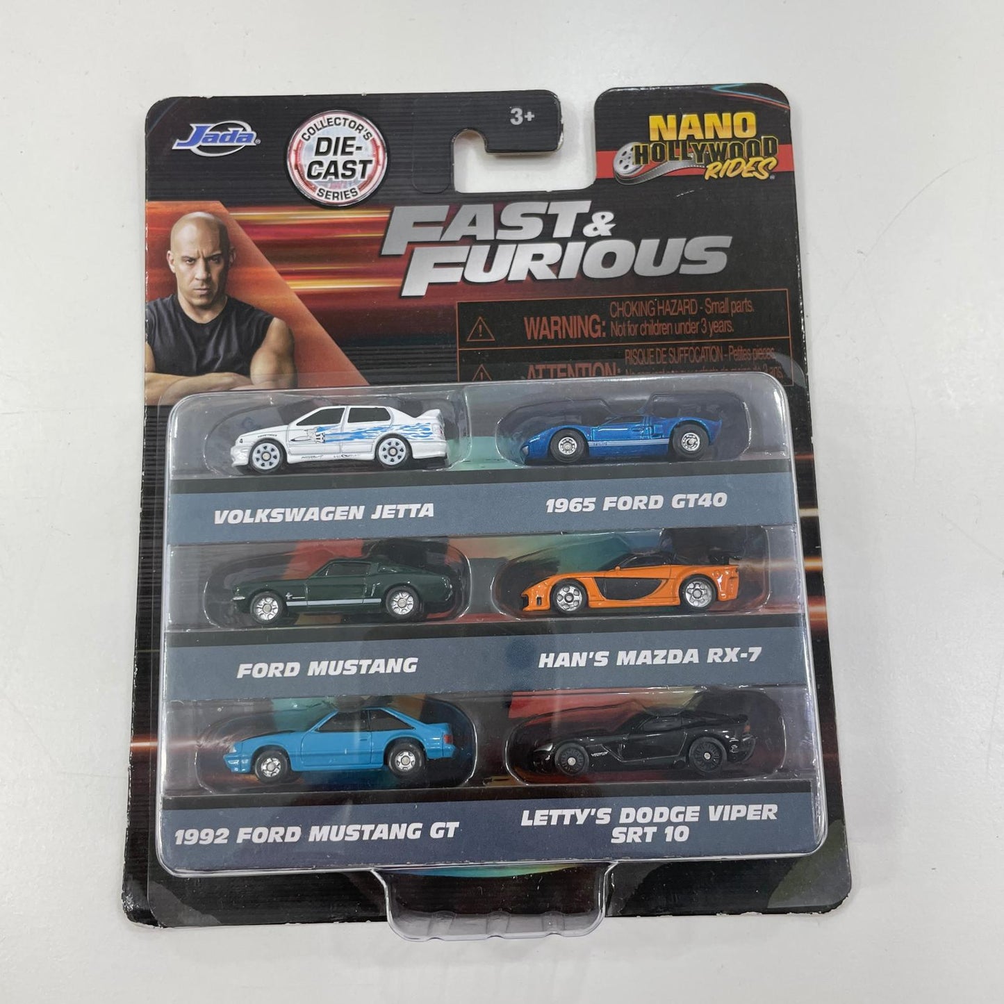 Jada NANO HOLLYWOOD RIDES ワイルド・スピード 6台セット【尾張小牧店】