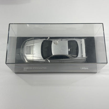 京商 1/43 ニスモ R34 GT-R Z-tune シルバー【尾張小牧店】