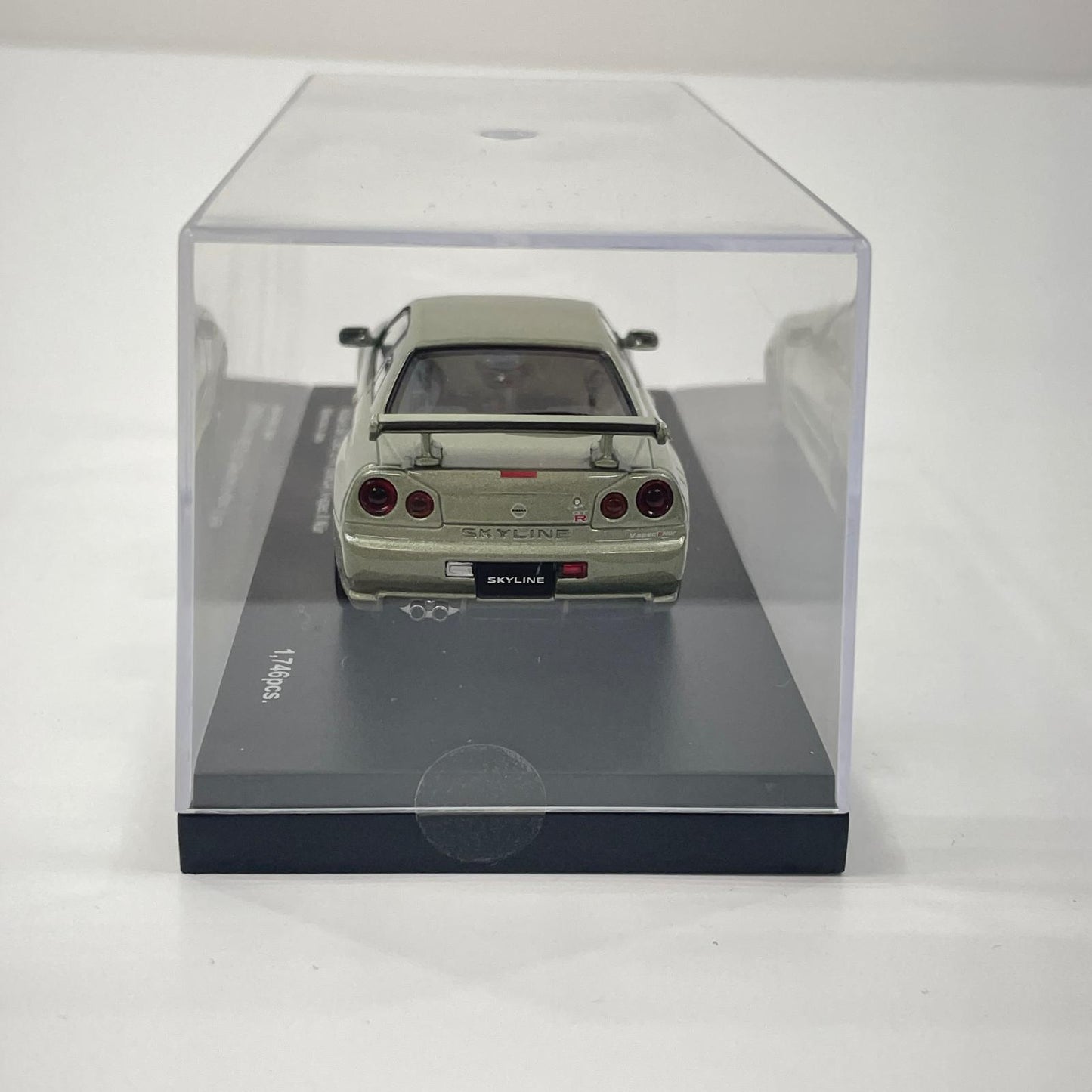 京商 1/43 スカイライン GT-R R34 VスペックII 後期型 ニュル (ミレニアムジェイド)【尾張小牧店】