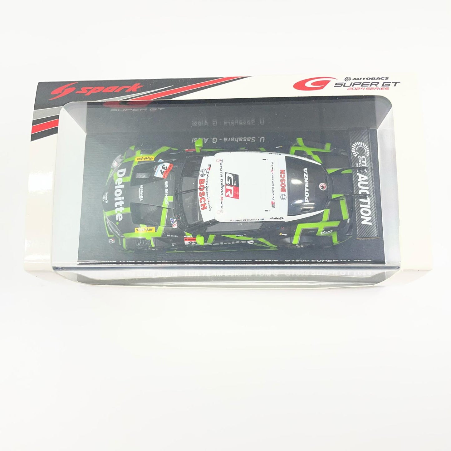 Spark 1/43 Deloitte TOM'S GR Supra No.37 TGR TEAM Deloitte　TOM’S GT500 SUPER GT 2024【尾張小牧店】