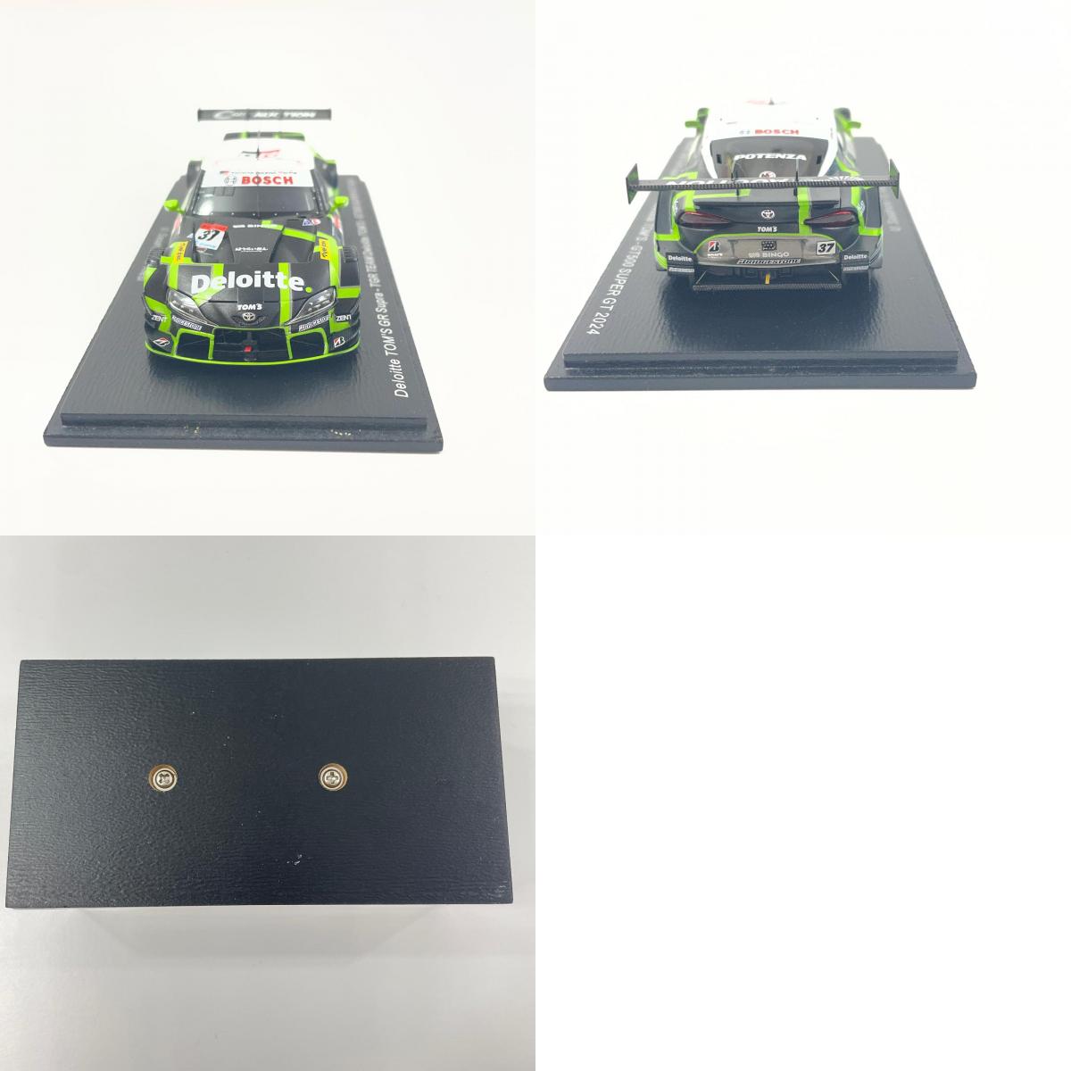 Spark 1/43 Deloitte TOM'S GR Supra No.37 TGR TEAM Deloitte　TOM’S GT500 SUPER GT 2024【尾張小牧店】