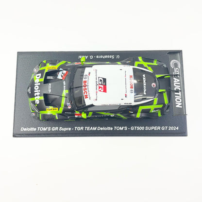 Spark 1/43 Deloitte TOM'S GR Supra No.37 TGR TEAM Deloitte　TOM’S GT500 SUPER GT 2024【尾張小牧店】