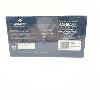 Spark 1/43 AlphaTauri AT03 No.10 Scuderia AlphaTauri 9th Australian GP 2022 Pierre Gasly【尾張小牧店】