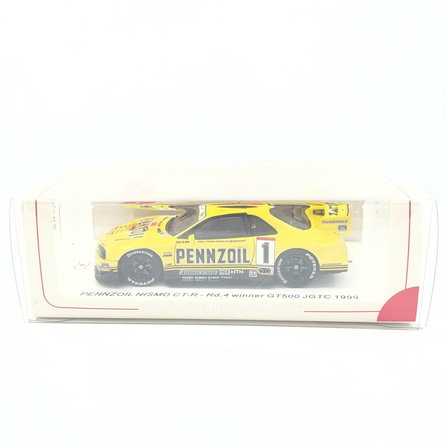 Spark 1/43 PENNZOIL NISMO Nissan Skyline GT-R (R34) No.1 - GT500 JGTC 1999 E.Comas - S.Motoyama【尾張小牧店】