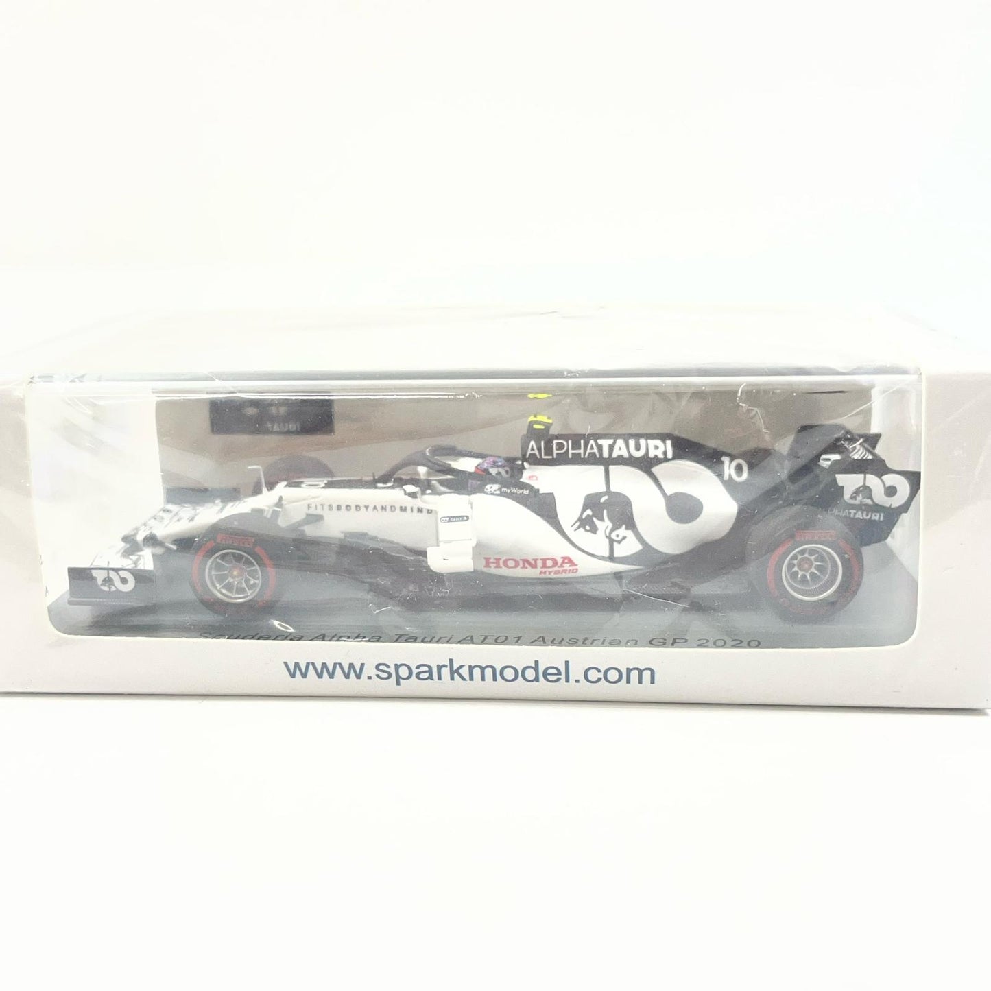 1/43 AlphaTauri AT01 No.10 Scuderia AlphaTauri F1 Team 7th Austrian GP 2020 Pierre Gasly[スパーク]【尾張小牧店】