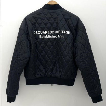 【中古】DSQUARED2 | ディースクエアード キルティングジャケット S74AM1626 ブラック サイズ：44【尾張小牧店】