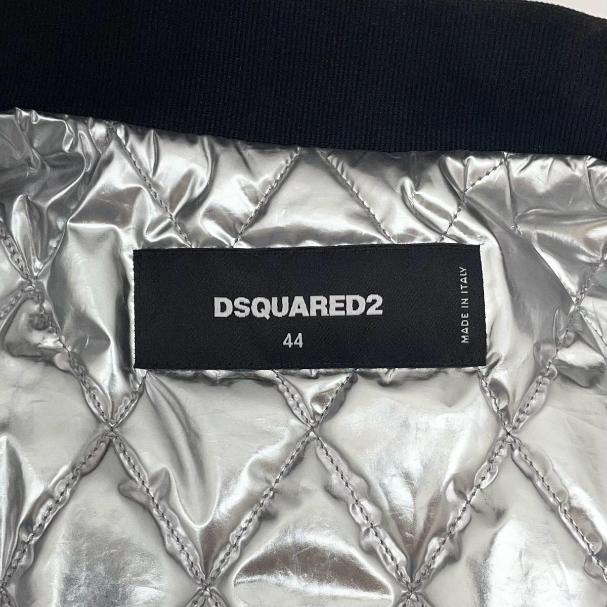 【中古】DSQUARED2 | ディースクエアード キルティングジャケット S74AM1626 ブラック サイズ：44【尾張小牧店】