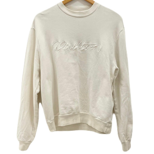 【中古】LOUIS VUITTON | ルイ・ヴィトン　25AW 長袖スウェット RM252MQ FWC HTY09W ホワイト サイズ：XS【尾張小牧店】