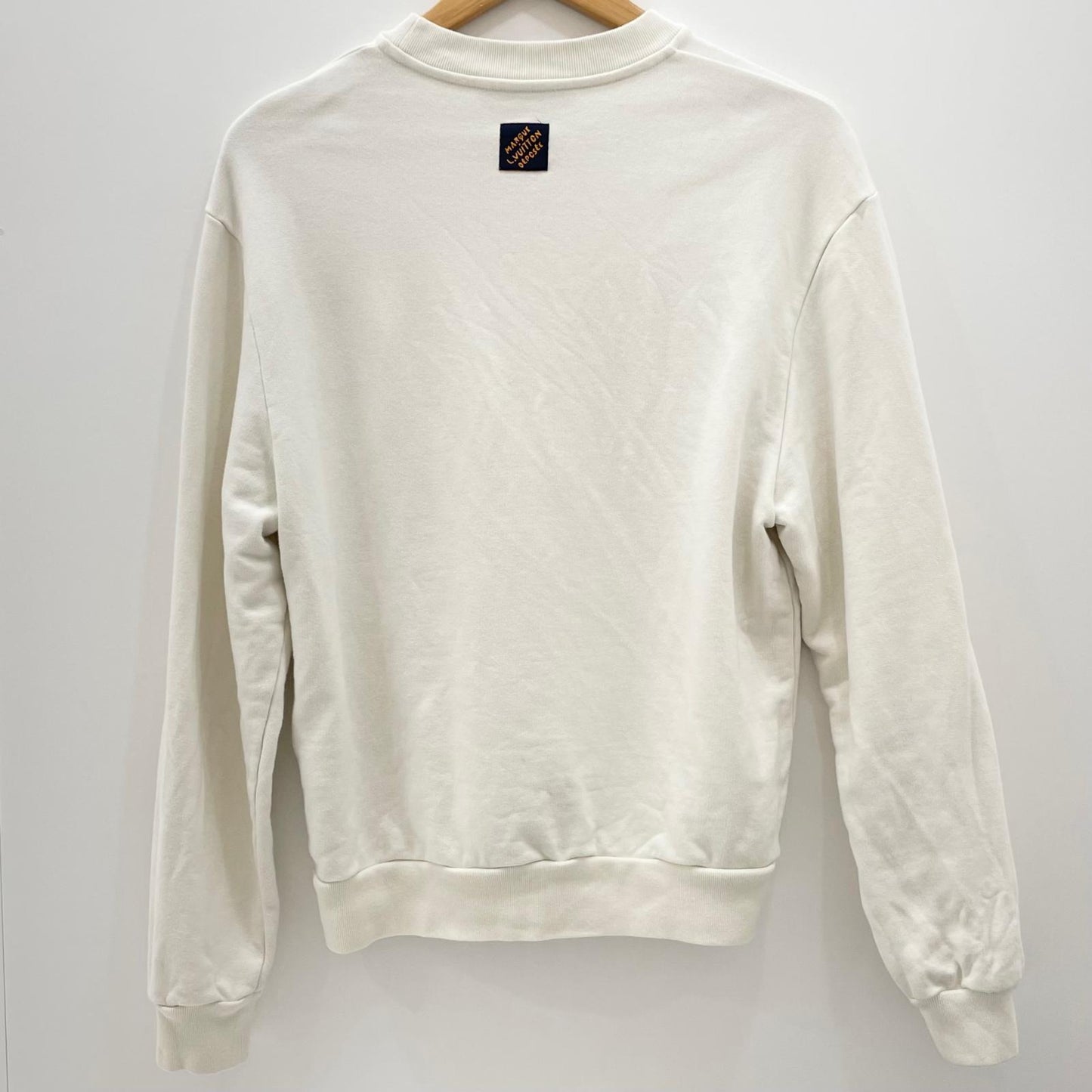 【中古】LOUIS VUITTON | ルイ・ヴィトン　25AW 長袖スウェット RM252MQ FWC HTY09W ホワイト サイズ：XS【尾張小牧店】