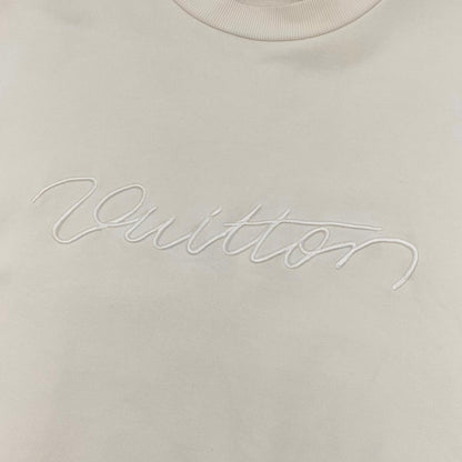 【中古】LOUIS VUITTON | ルイ・ヴィトン　25AW 長袖スウェット RM252MQ FWC HTY09W ホワイト サイズ：XS【尾張小牧店】