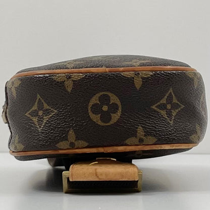 【中古】LOUIS VUITTON | ルイ・ヴィトン ポシェットガンジュ モノグラム ボディバッグ M51870 ブラウン【尾張小牧店】
