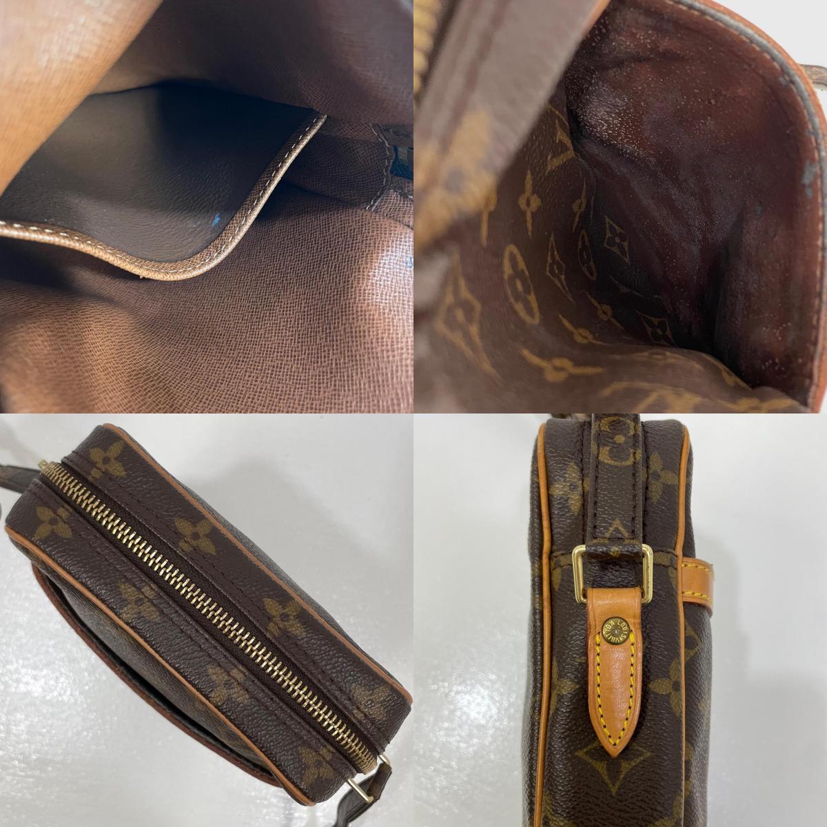 【中古】LOUIS VUITTON | ルイ・ヴィトン ダヌーブ モノグラム ショルダーバッグ M45266 ブラウン【尾張小牧店】