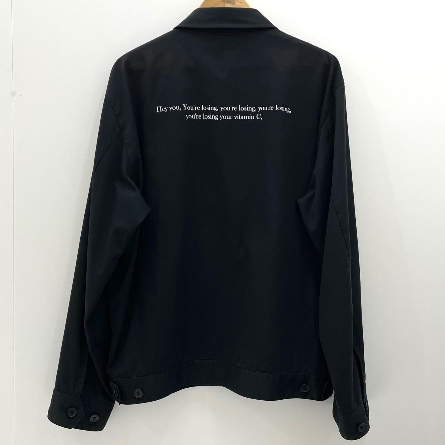 【中古】UNDERCOVER | アンダーカバー　23SS T/CツイルZIPブルゾン スイングトップ UC1C4206-2 ブラック サイズ：4【尾張小牧店】