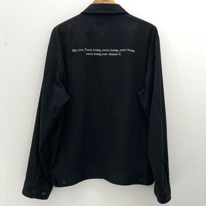 【中古】UNDERCOVER | アンダーカバー　23SS T/CツイルZIPブルゾン スイングトップ UC1C4206-2 ブラック サイズ：4【尾張小牧店】