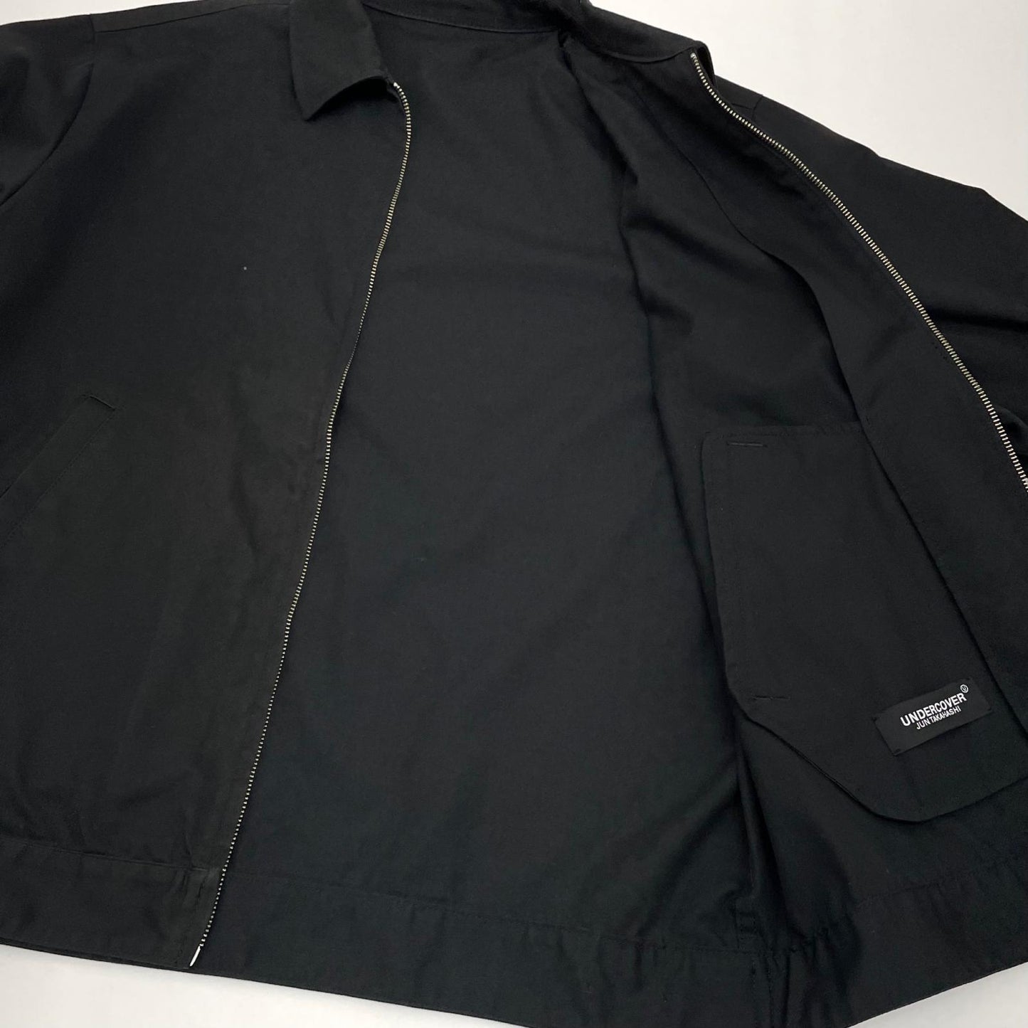 【中古】UNDERCOVER | アンダーカバー　23SS T/CツイルZIPブルゾン スイングトップ UC1C4206-2 ブラック サイズ：4【尾張小牧店】