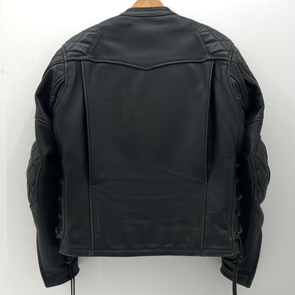 【中古】KADOYA | カドヤ EVO/ﾊﾟﾃﾞｯﾄﾞ ライダースジャケット ブラック サイズ：L【尾張小牧店】