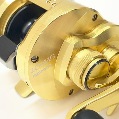 【フィッシング/釣り/釣具/リール】 【ベイトリール/右ハンドル】SHIMANO | シマノ 21カルカッタコンクエスト 200HG【尾張小牧店】