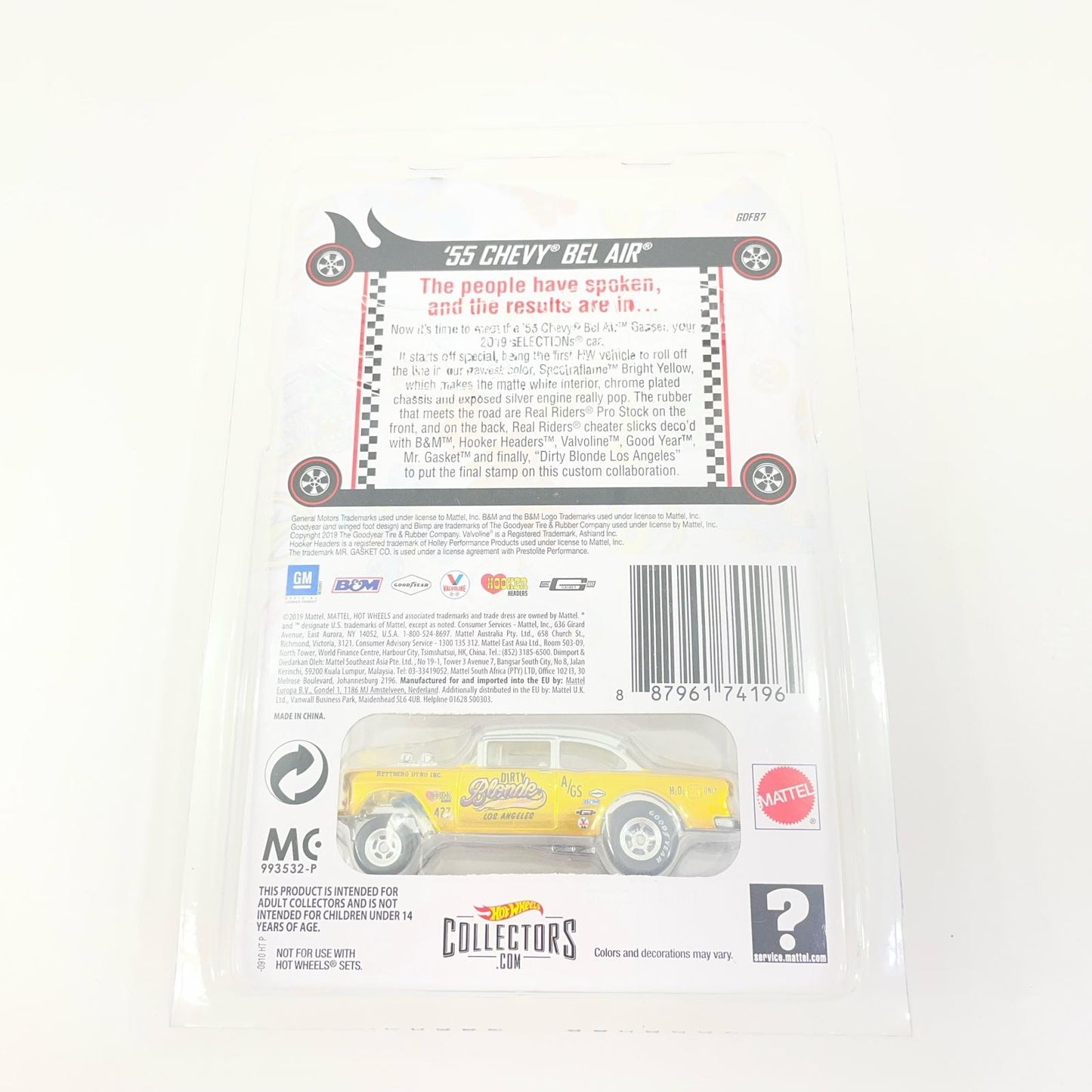 ホットウィール RLC 55 シェビー ベルエア【尾張小牧店】