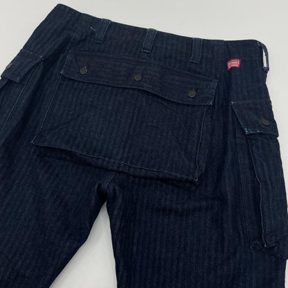 【中古】SAMURAI JEANS | サムライジーンズ P-44　モンキーパンツ ネイビー サイズ：38【尾張小牧店】