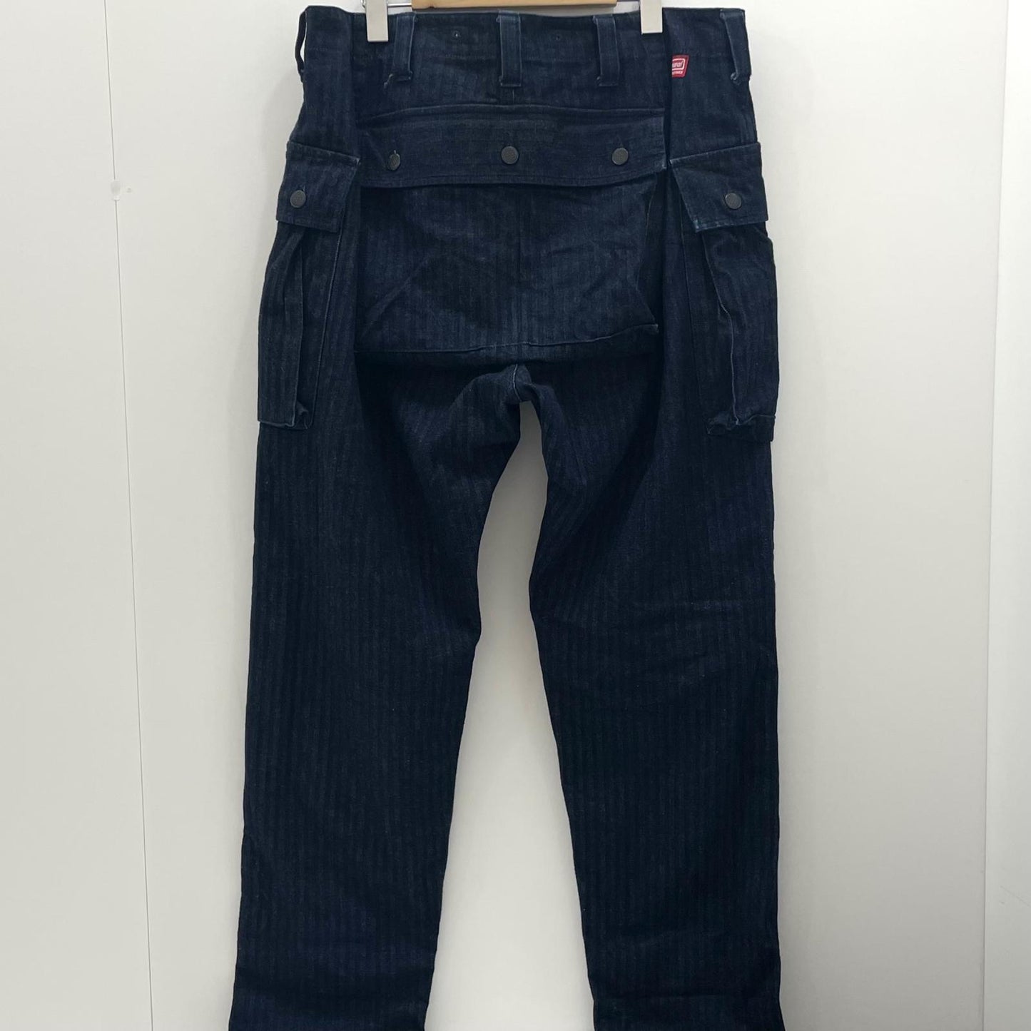 【中古】SAMURAI JEANS | サムライジーンズ P-44　モンキーパンツ ネイビー サイズ：38【尾張小牧店】