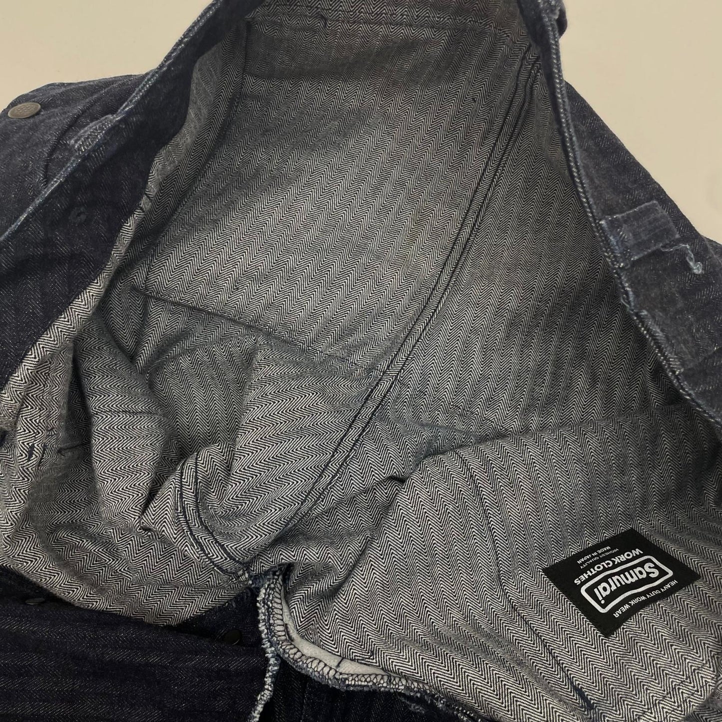 【中古】SAMURAI JEANS | サムライジーンズ P-44　モンキーパンツ ネイビー サイズ：38【尾張小牧店】