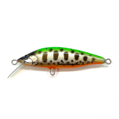 【フィッシング/釣り/釣具/ルアー】 YANO MINNOW WORKS | ヤノミノーワークス フィロソファー II 50S チャートグリーンドック ヤマメ ダークブラックパーOB【尾張小牧店】
