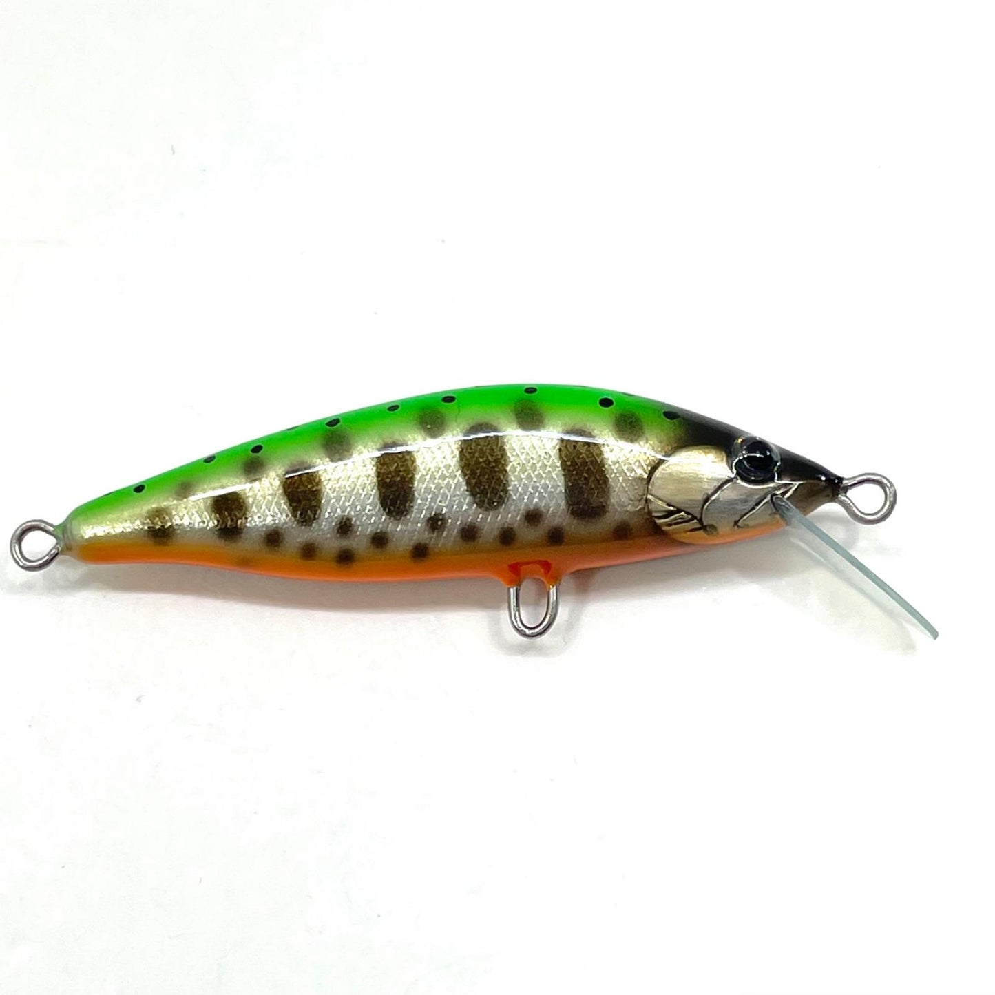 【フィッシング/釣り/釣具/ルアー】 YANO MINNOW WORKS | ヤノミノーワークス フィロソファー II 50S チャートグリーンドック ヤマメ ダークブラックパーOB【尾張小牧店】