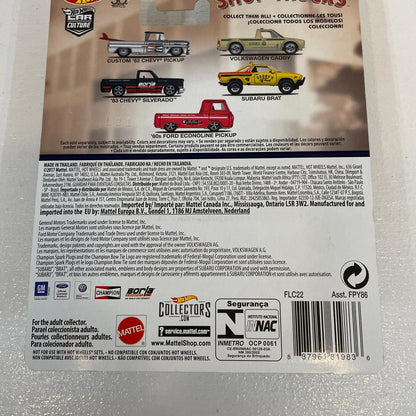ホットウィール 50周年記念 カーカルチャーショップ トラック 83年式 シボレー シルバラード【尾張小牧店】