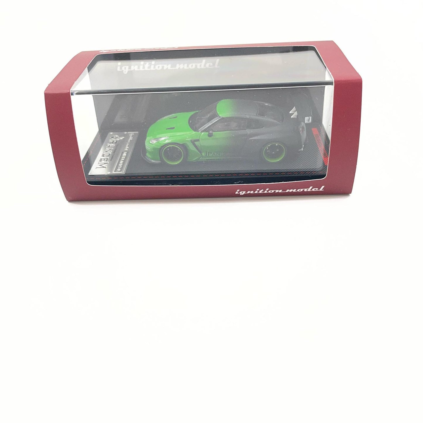 ignition model 1/64 PANDEM R35 GT-R Green/Black【IG2766】【尾張小牧店】