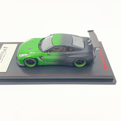 ignition model 1/64 PANDEM R35 GT-R Green/Black【IG2766】【尾張小牧店】