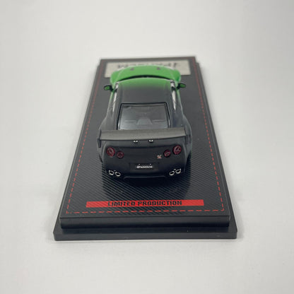 ignition model 1/64 PANDEM R35 GT-R Green/Black【IG2766】【尾張小牧店】