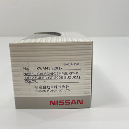 EBBRO 1/43 CALSONIC IMPUL GT-R #12 SUPER GT 2008 SUZUKA【尾張小牧店】