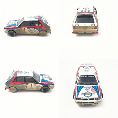 MINI GT MGTS0002 ランチア デルタ HF インテグラーレ エボルツィオーネモンテカルロラリー 1992 マルティニレーシング(左ハンドル)4台セット 【MGTS0002】【尾張小牧店】