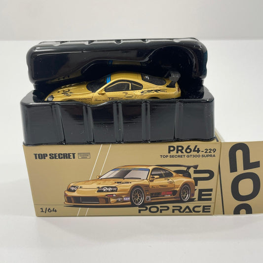 POP RACE 1/64 TOP SECRET GT300 SUPRAトップシークレットGT300スープラ【尾張小牧店】
