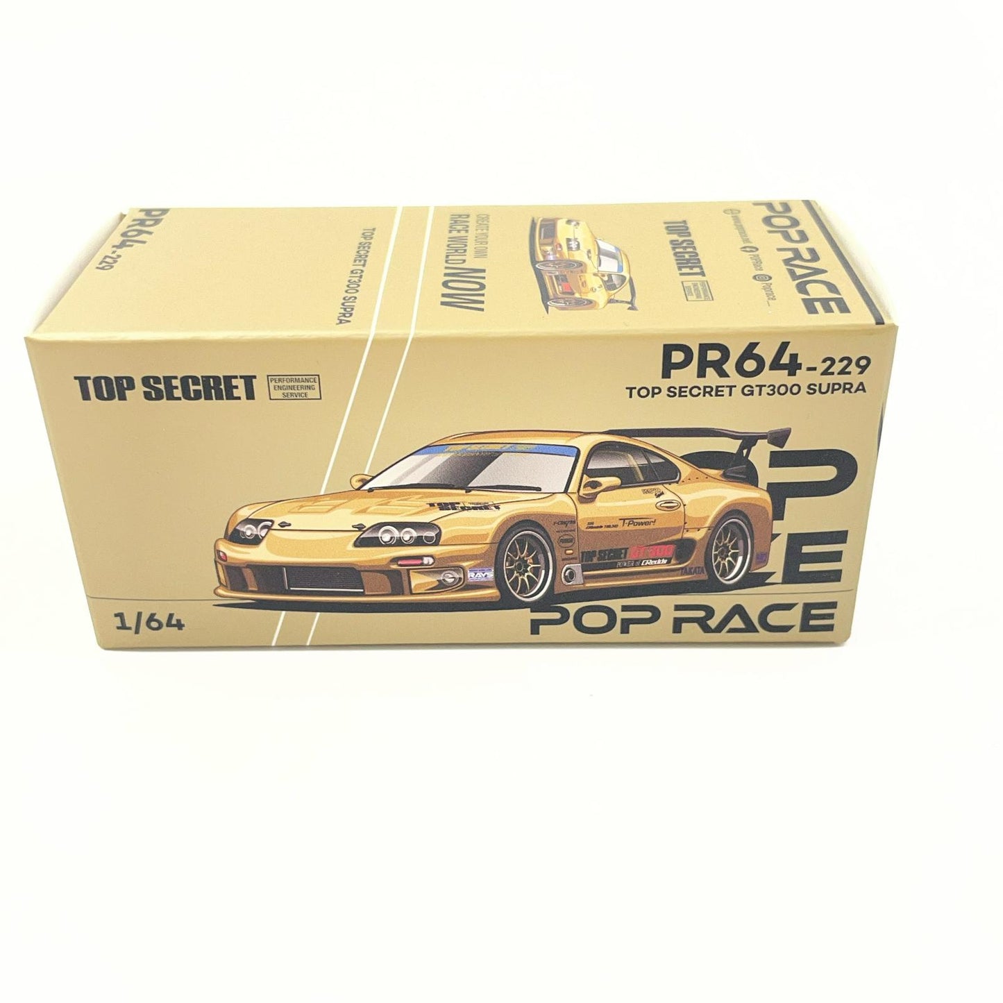 POP RACE 1/64 TOP SECRET GT300 SUPRAトップシークレットGT300スープラ【尾張小牧店】
