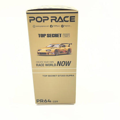 POP RACE 1/64 TOP SECRET GT300 SUPRAトップシークレットGT300スープラ【尾張小牧店】