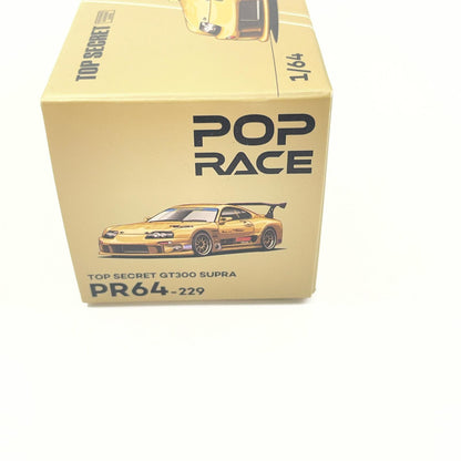 POP RACE 1/64 TOP SECRET GT300 SUPRAトップシークレットGT300スープラ【尾張小牧店】