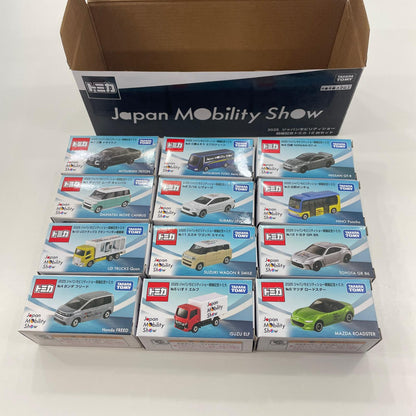 2025 JAPAN MOBILITY SHOW 開催記念トミカ 12台セット【尾張小牧店】