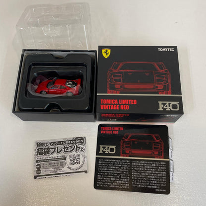 TLV NEO フェラーリF40(赤) トミカリミテッドヴィンテージＮＥＯ【尾張小牧店】