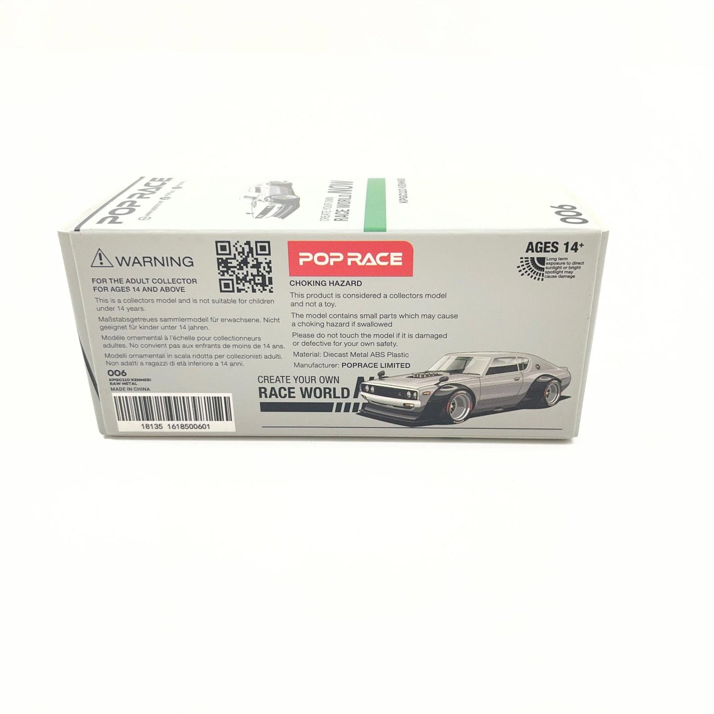 POPRACE x Enigma 1:64 KPGC0110 Kenmeri Raw Material PRE006【尾張小牧店】