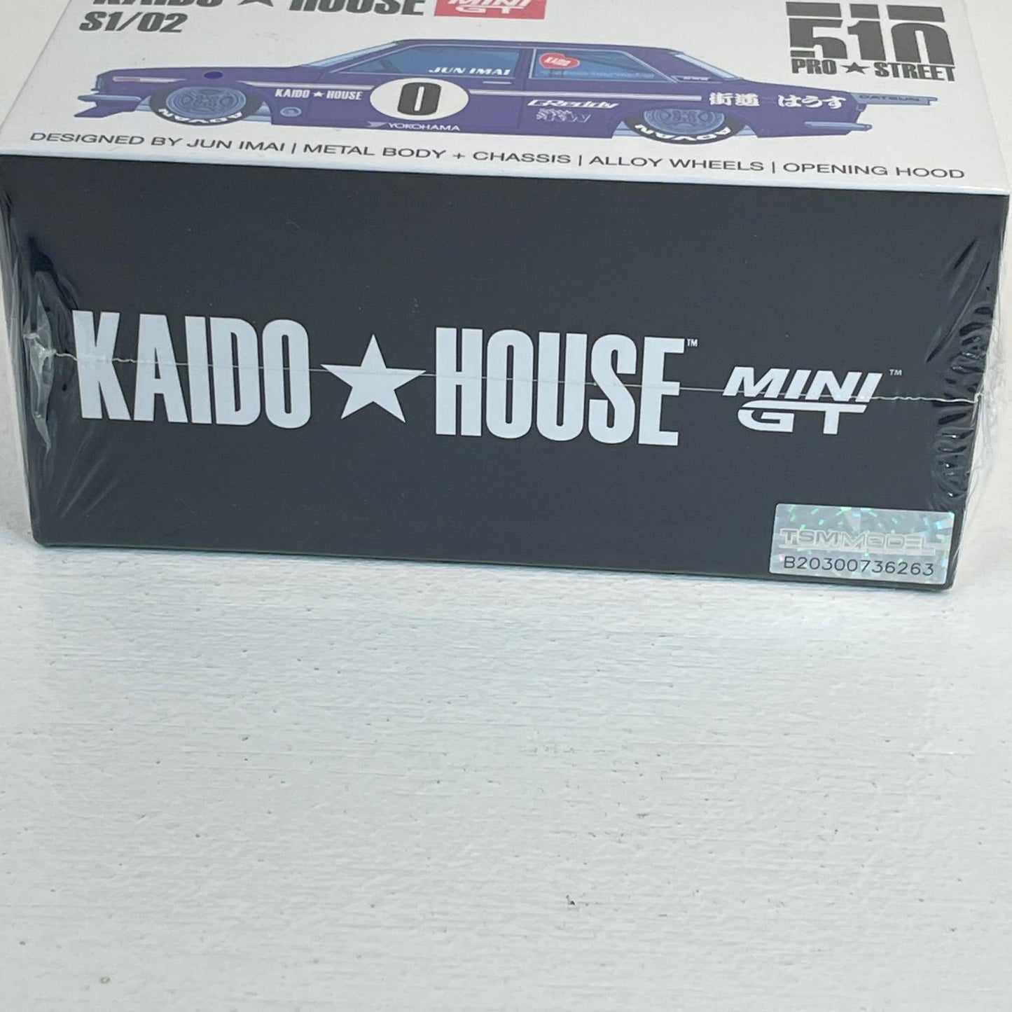 MINI GT KHMG002 ダットサン 510 Pro Street OG Purple KAIDO HOUSE(左ハンドル)【尾張小牧店】