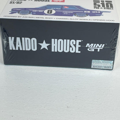MINI GT KHMG002 ダットサン 510 Pro Street OG Purple KAIDO HOUSE(左ハンドル)【尾張小牧店】