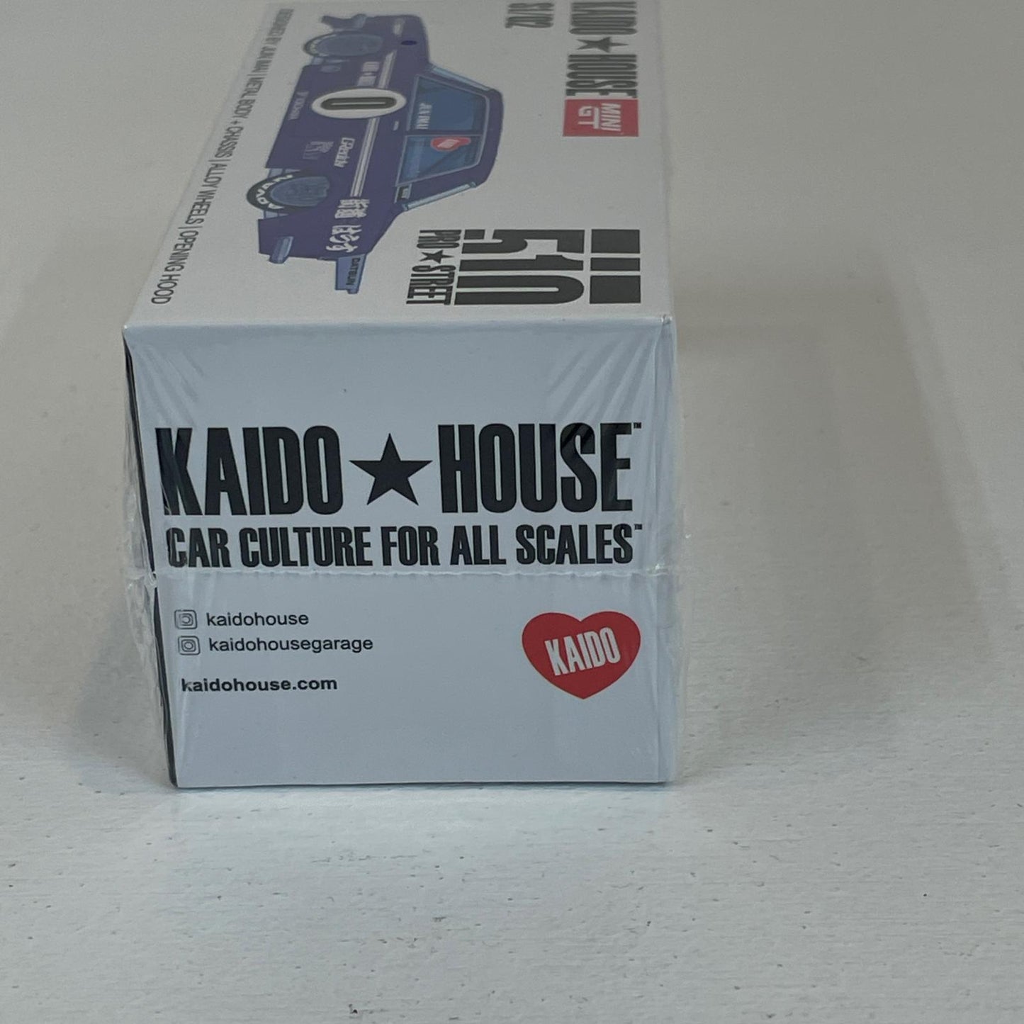 MINI GT KHMG002 ダットサン 510 Pro Street OG Purple KAIDO HOUSE(左ハンドル)【尾張小牧店】