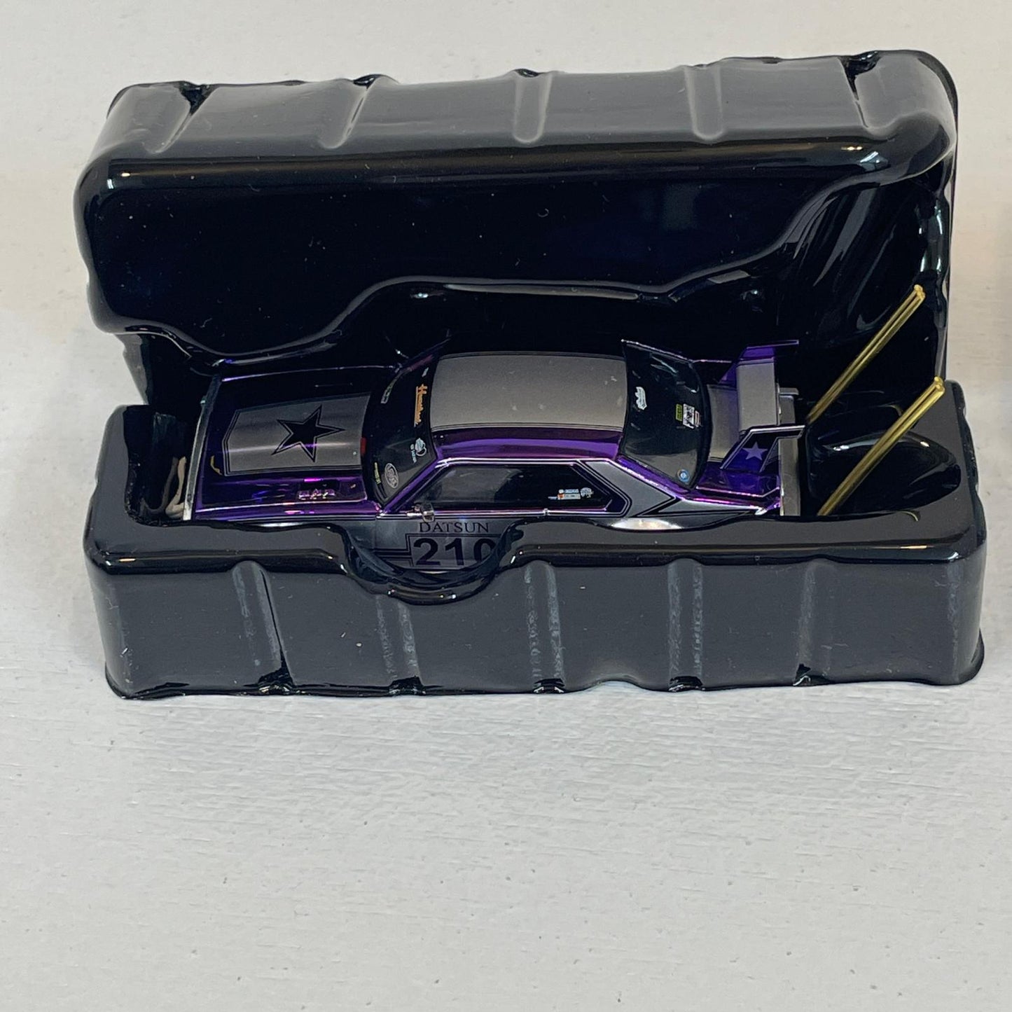 POP RACE SKYLINE C210 KAIDO RACER (BOSOZOKU STYLE) PURPLE CHROME/SILVER (ミニカー)【尾張小牧店】