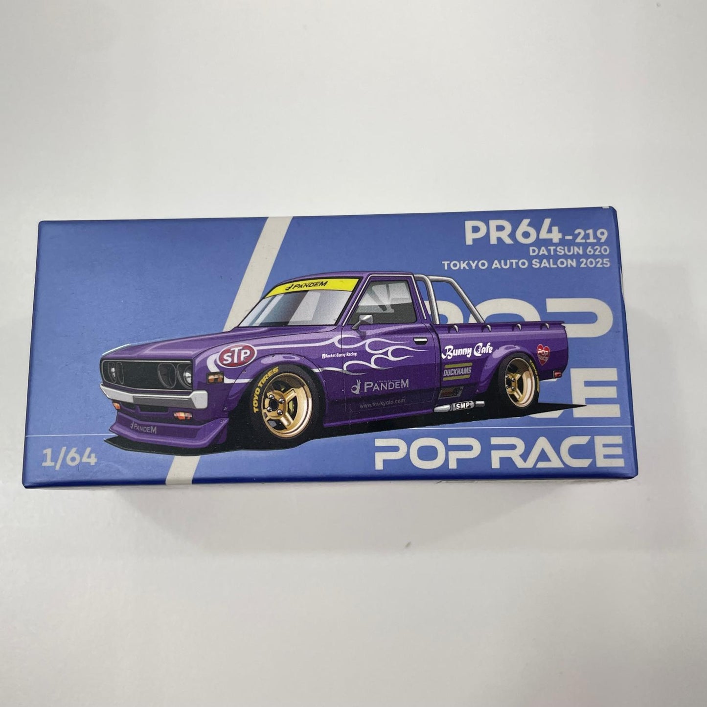 POP RACE DATSUN 620 TOKYO AUTO SALON 2025 POP RACE PR64-219【尾張小牧店】