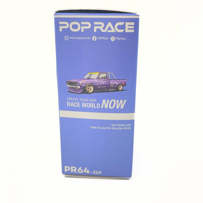 POP RACE DATSUN 620 TOKYO AUTO SALON 2025 POP RACE PR64-219【尾張小牧店】
