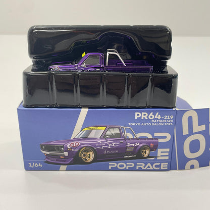 POP RACE DATSUN 620 TOKYO AUTO SALON 2025 POP RACE PR64-219【尾張小牧店】