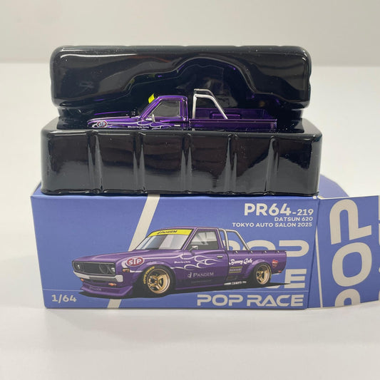 POP RACE DATSUN 620 TOKYO AUTO SALON 2025 POP RACE PR64-219【尾張小牧店】