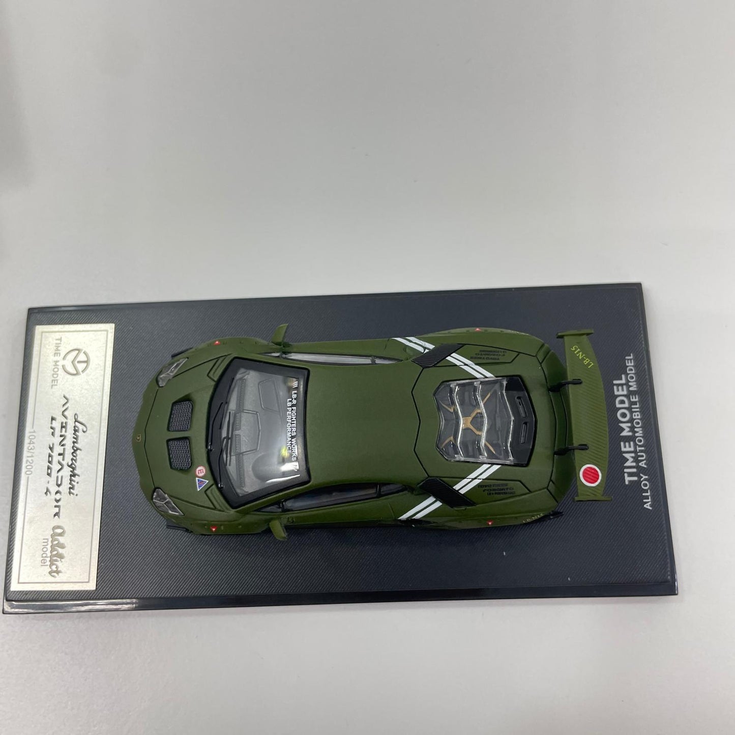 TIME MODEL×addict Lamborghini Aventador LP 700ー4 リバティー ウォーク ワークス エアロ 零戦カラー 1200台限定生産品【尾張小牧店】