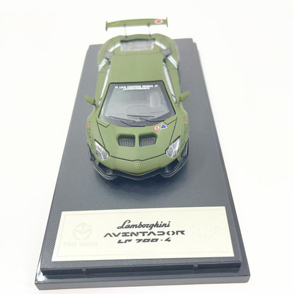 TIME MODEL×addict Lamborghini Aventador LP 700ー4 リバティー ウォーク ワークス エアロ 零戦カラー 1200台限定生産品【尾張小牧店】